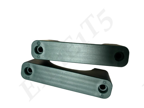 STAUFF 6100082592 CLAMP,3-1/2 DIA ID SINGLE VIBRATION DAMPENING WELD-ON