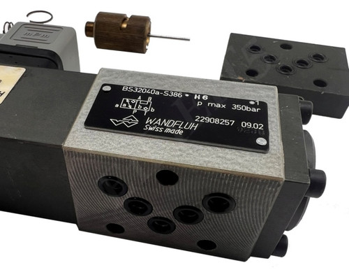 Wandfluh 186 BS32040A G24 S386-H6 Hydraulic Valve