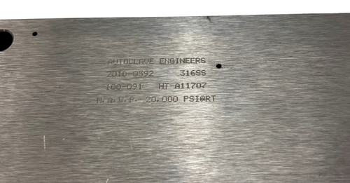 Autoclave Engineering 201D-0592 Pressure Manifold