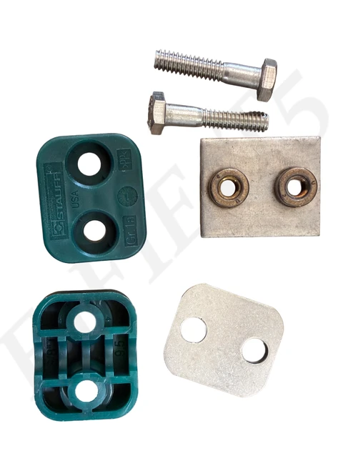 STAUFF SP1095APPDPASUW4 CLAMP ASSEMBLY 3/8 TUBE SS