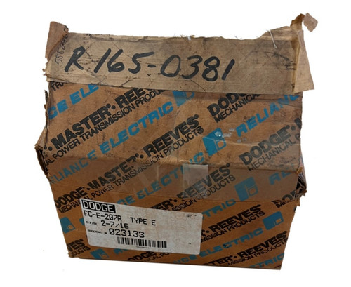 Dodge FC-E-207R TYPE E Bearing Roller Four-Bolt Piloted 2-7/16 in Bore