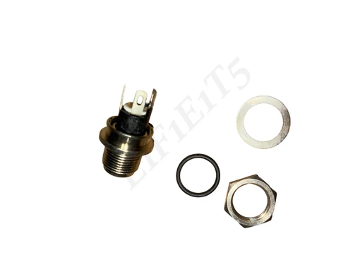SWITCHCRAFT L712AS BARREL POWER JACK BULKHEAD 2.5MM OD