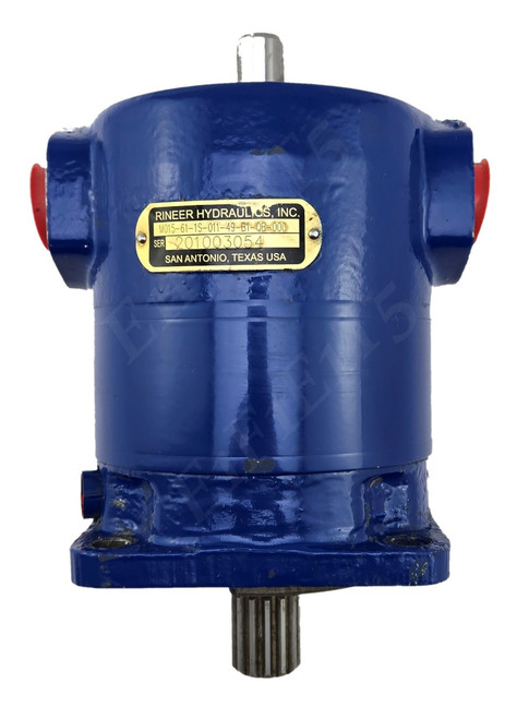 RINEER BOSCH REXROTH M015-61-1S-011-49-B1-QB HYDRAULIC VANE MOTOR 11 CID SPLINED