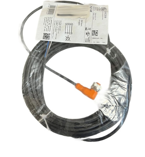 IFM EFECTOR, INC. EVC006 PROXIMITY SWITCH CABLE 10 METER M12 CONNECTOR