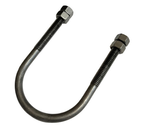 PIPE U-BOLT 2 IN 3/8-16 THREAD