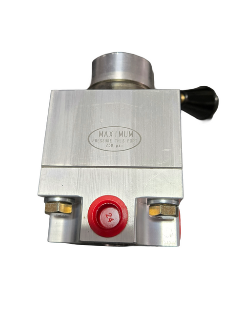 SNAP-TITE P4330-HUCDN ROTARY SHEAR VALVE 3/8 FNPT SIDE PORT 4-WAY CC DETENT