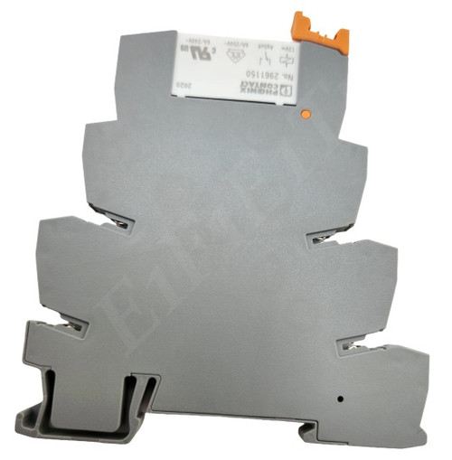 PHOENIX CONTACT 2966906 DIN RAIL RELAY 12V DC SPDT TYPE PLC SERIES