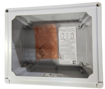 WASHDOWN ENCLOSURE BOX 11-1/4 X 9-1/4 X 6 CLEAR COVER