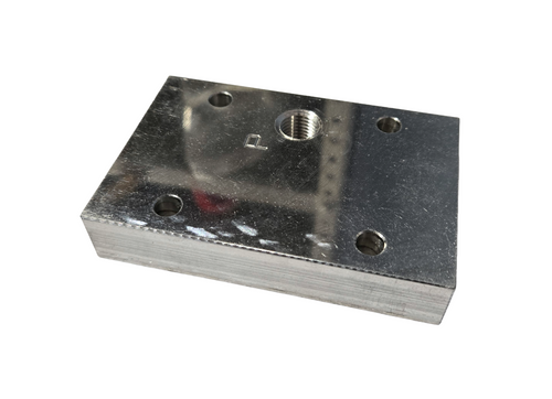 DAMAN AD05HCPPG ALUMINUM MANIFOLD COVER PLATE