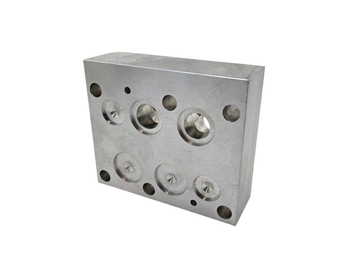 DAMAN AR08D08RVA RELIEF VALVE ADAPTER ALUMINUM