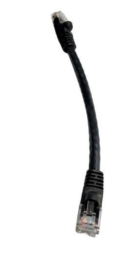 iMBAPrice IC-CAT6-black-0.5-CA ETHERNET CABLE CAT6 6IN BLACK SNAGLESS