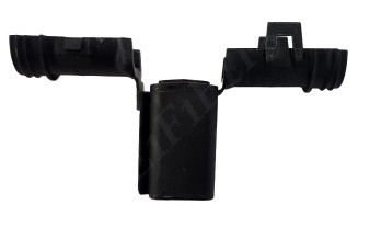 DEUTSCH 1011-257-0205 BACKSHELL SNAP-ON WITH STRAIN RELIEF DT04-2P 180 DEG