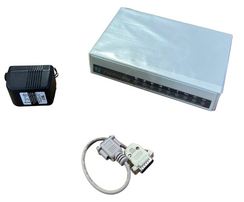 EVERFOCUS EP4CQVGA  4-CHANNEL COLOR MULTIPLEXER 720X480 RESOLUTION BNC/VGA