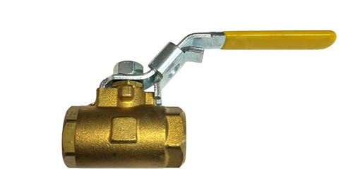 PARKER XVP500P-4 VALVE,BALL 1/4 FNPT X 1/4 FNPT BRASS LOCKING HANDLE 600PSI