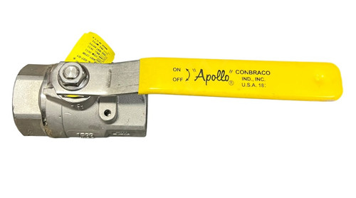APOLLO 76-107-01 VALVE,BALL 1-1/2 FNPT SS