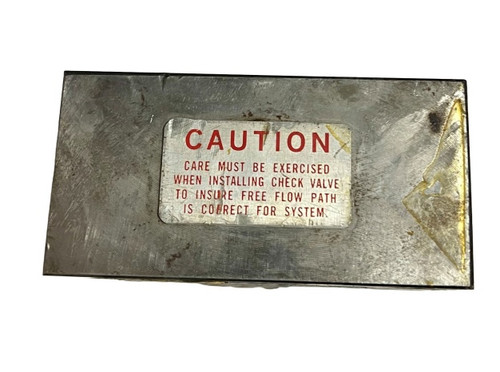 INSERTA PRODUCTS INC ICFT-A6132-24-N30 CHECK VALVE -32C61 SANDWICH