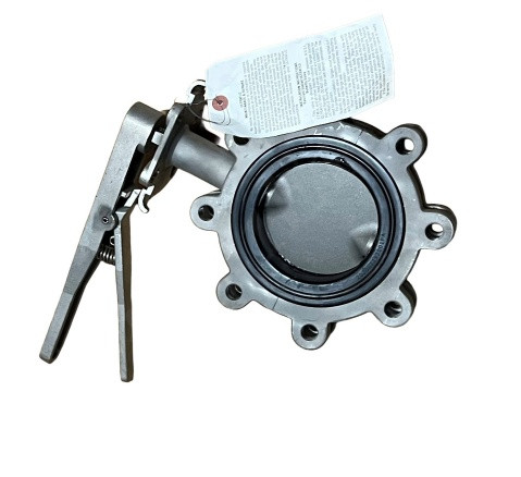 ULTRAFLO 04392732F570 BUTTERFLY VALVE 4 INCH FLANGED 316SS