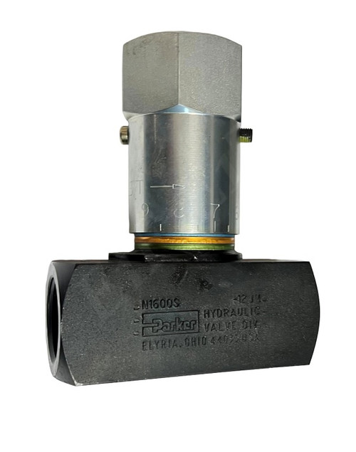PARKER N1600S NEEDLE VALVE 1 FNPT STEEL 3000 PSI