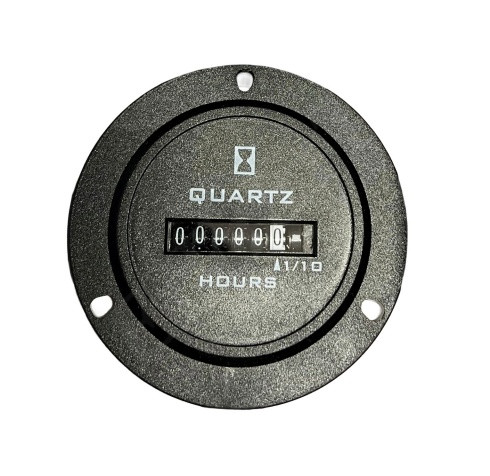TRUMETER 732-0001 HOURMETER 2IN DC QUARTZ 10-80VDC ROUND 85097-45
