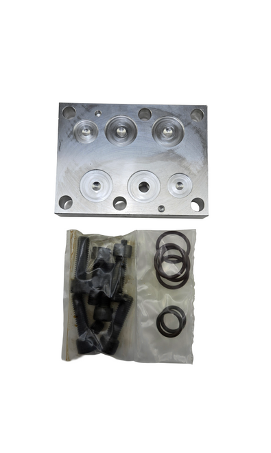 DAMAN AD08CPPG COVER PLATE MANIFOLD ALUMINUM