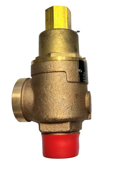 KUNKLE 20F01MG0100 VALVE,RELIEF BRONZE 1-1/4 NPT M X 1-1/4 NPT F SET AT 100PSI