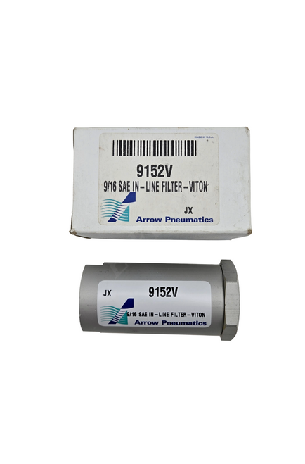ARROW PNEUMATICS 9152V INLINE FILTER 6FORB W/ELEM VITON