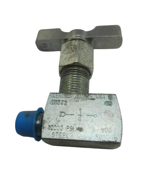 KEROTEST-MARSH N1532 67550012 NEEDLE VALVE 1/4 MNPT X 1/4 FNPT 10K PSI N SERIES N1532-67550012