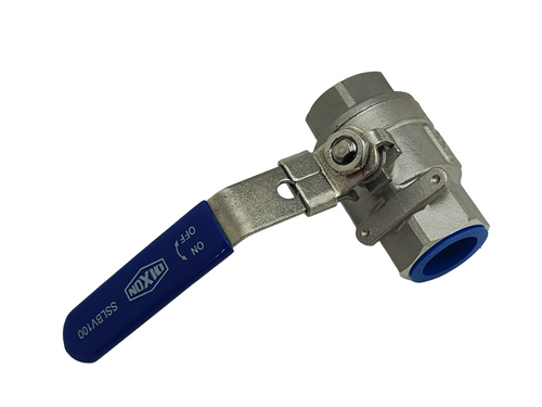 DIXON VALVE SSLBV100 BALL VALVE STAINLESS STEEL FULL PORT LOCKING HANDLE
