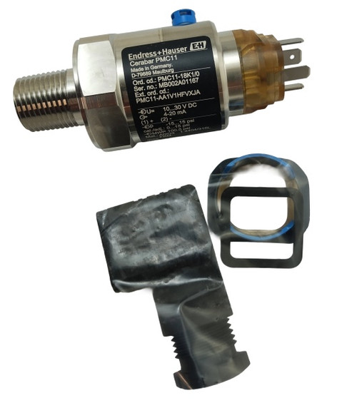 ENDRESS HAUSER PMC11-18K1/0 PRESSURE TRANSDUCER 0-150 PSI 4-20mA