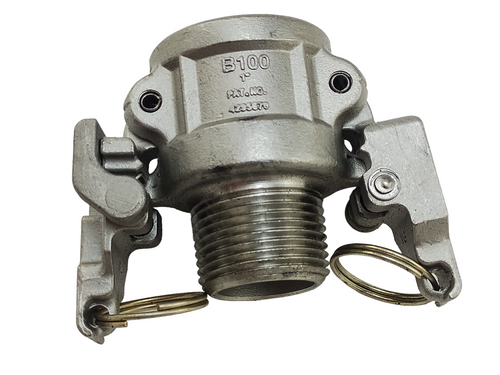DIXON AB100EZ CAM LOCK COUPLER 1IN MNPT TYPE B LOCKING