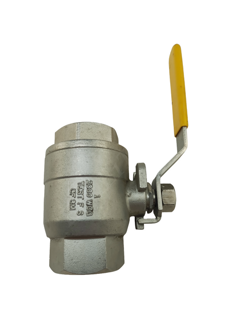 PARKER V502SS-16 BALL VALVE STAINLESS STEEL 1 IN 2000WOG TEST FS  CF8M