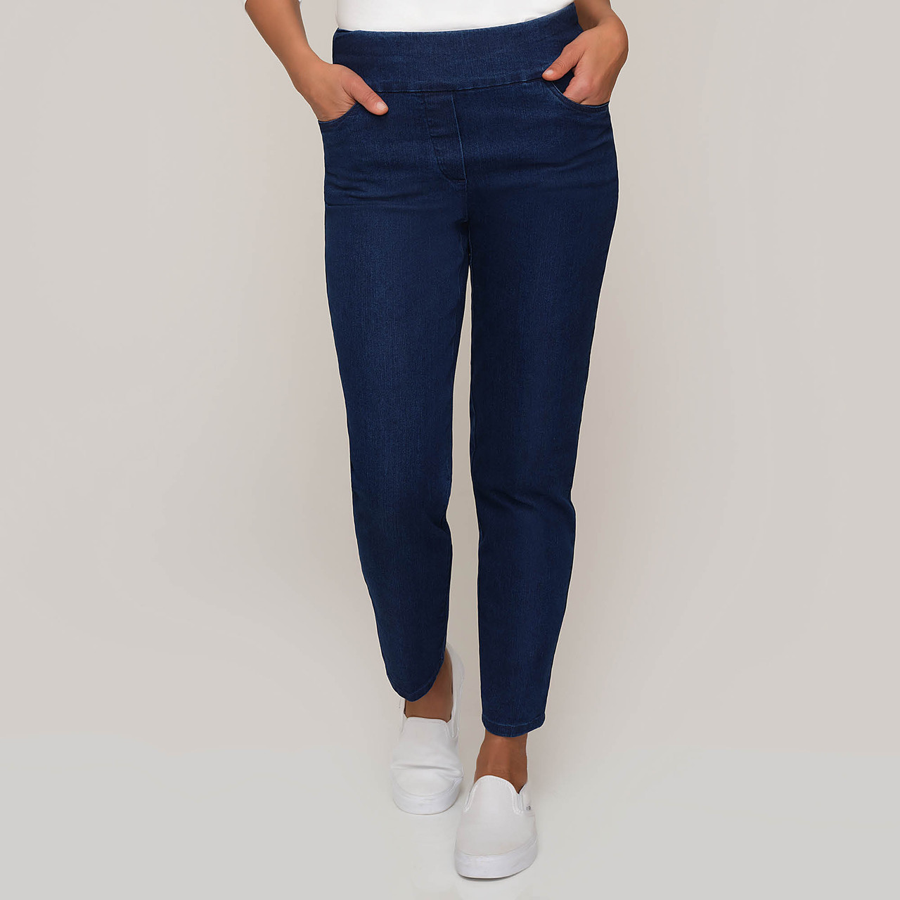 Women's Super Stretch Denim Average Length Jean Alfred Dunner