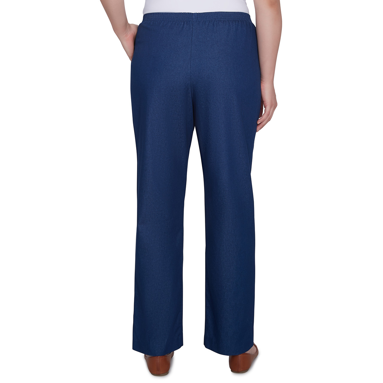 alfred dunner denim pants petite