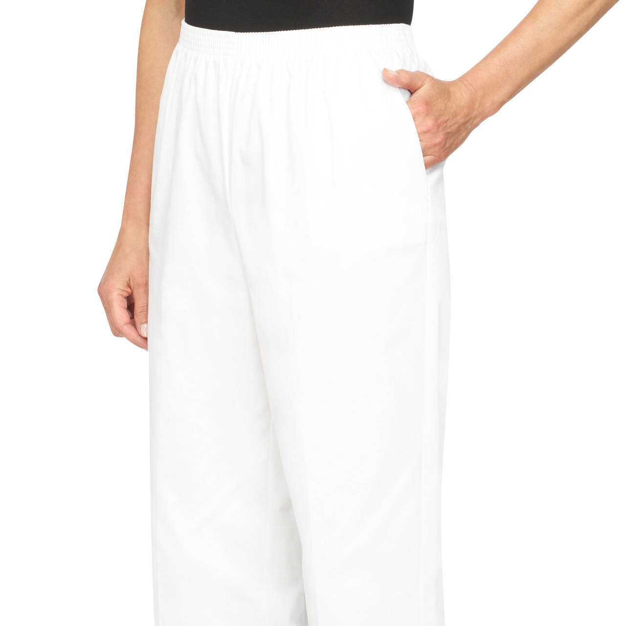 Classics Twill Solid Medium Pant | Alfred Dunner