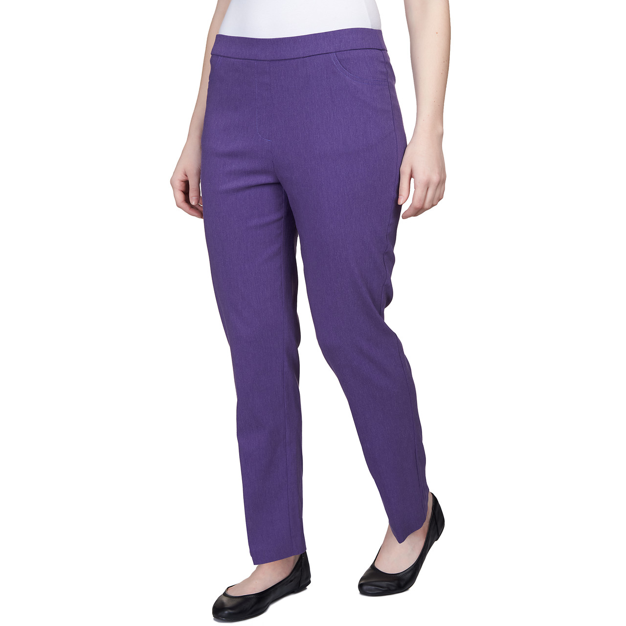 Women's Smooth Fit Millenium Short Length Pant | Alfred Dunner