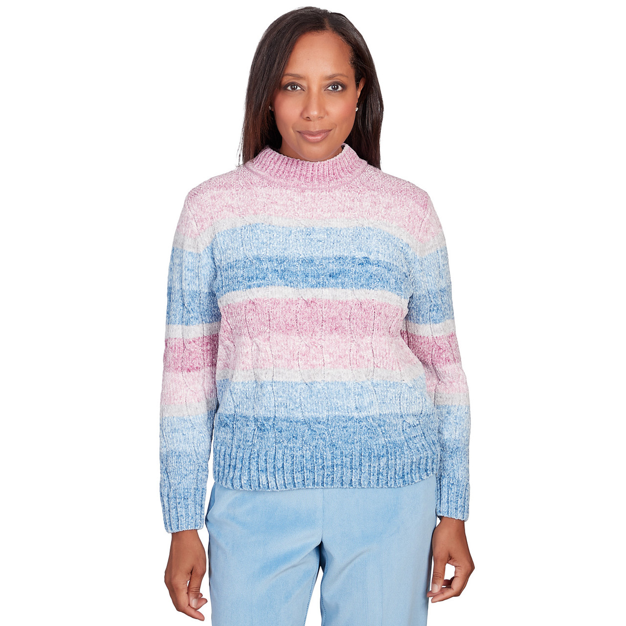 Alfred dunner chenille on sale sweaters