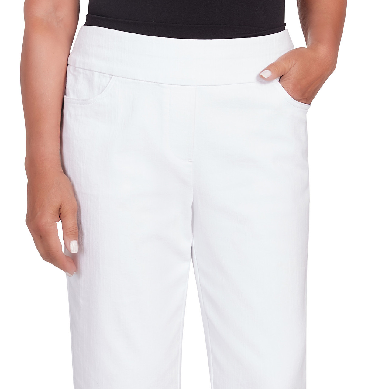 Buy online Off-white Mid Rise Solid Capri Legging from Capris & Leggings  for Women by Fck-3 for ₹899 at 70% off | 2024 Limeroad.com