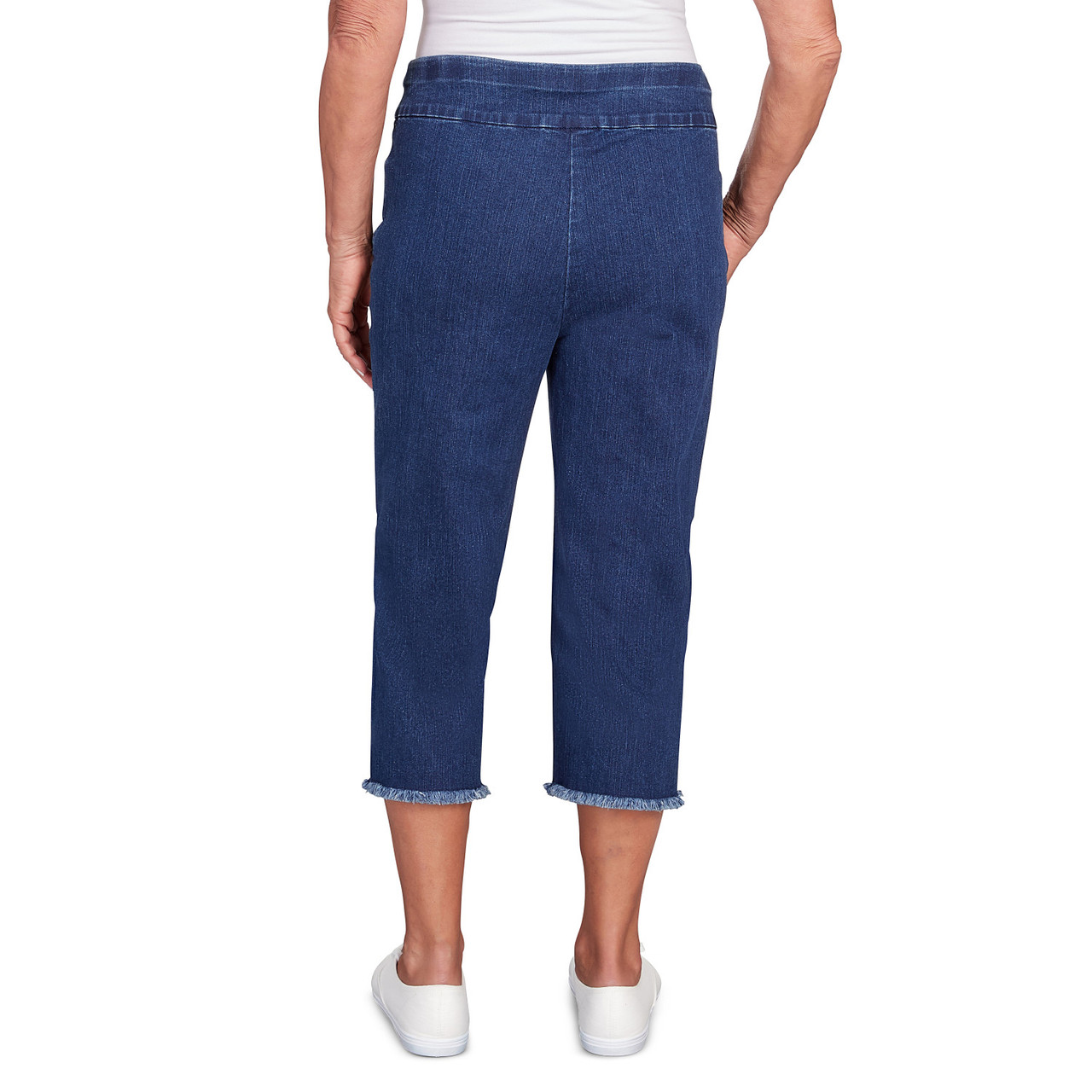 Alfred dunner hot sale petite denim capris