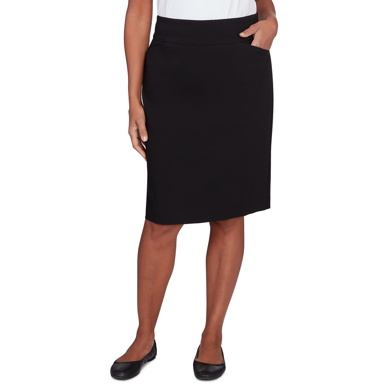 alfred dunner petite skirts