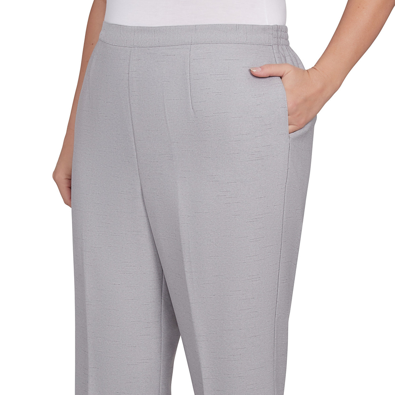 Clothing Alfred Dunner At Ease Pants Alfred Dunner Women's Elastic