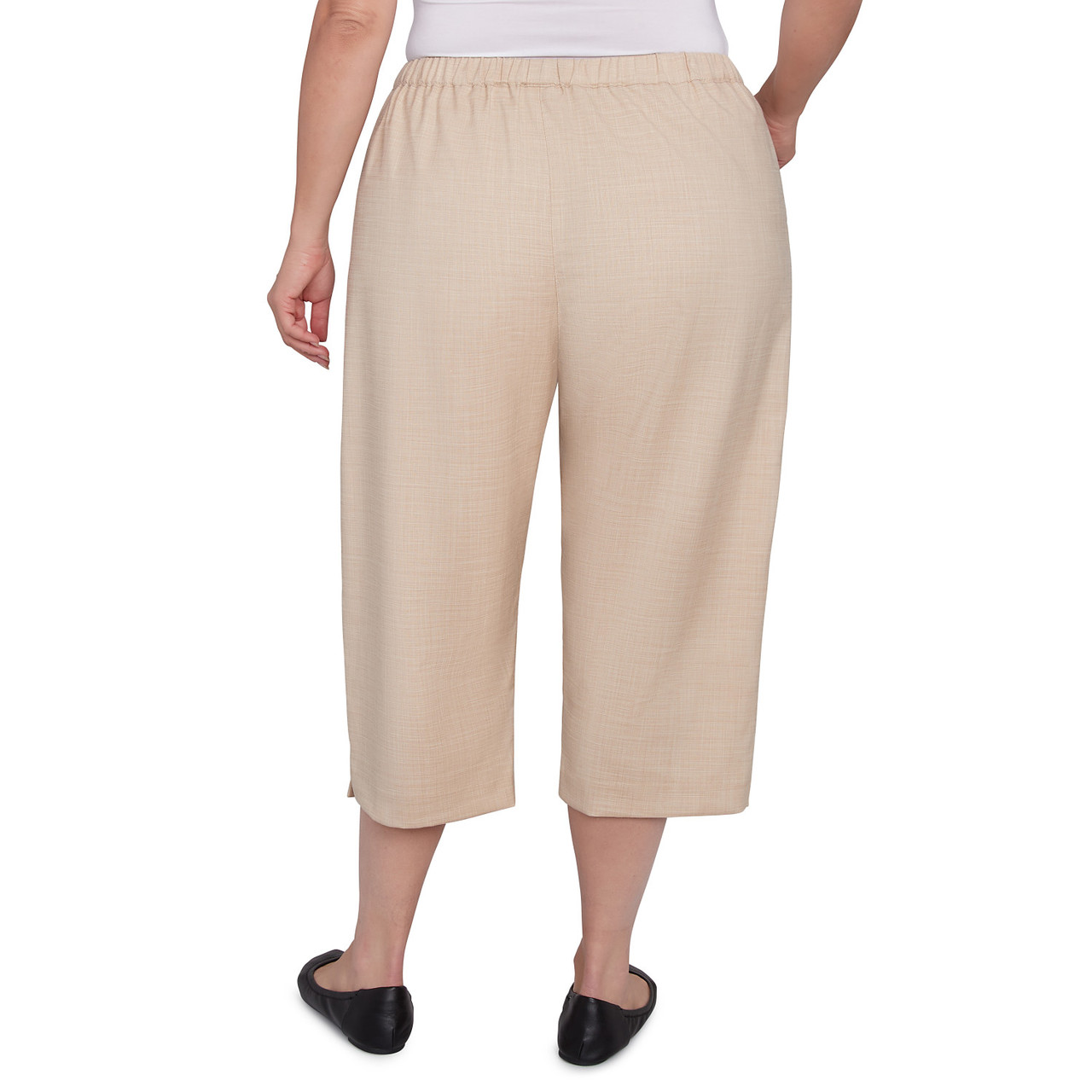 Clothing Alfred Dunner Capris Plus Size Plus Women's Patch Pocket