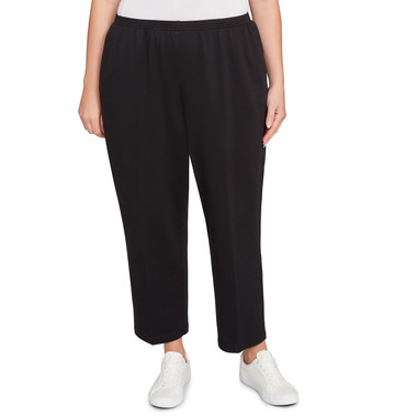 Plus Women's Classic French Terry Short Length Pant
