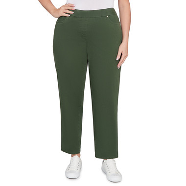 Plus Women's Allure Front Pocket Short Length Pant