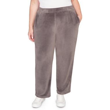 Plus Women's Luxe Double Knit Average Length Pant