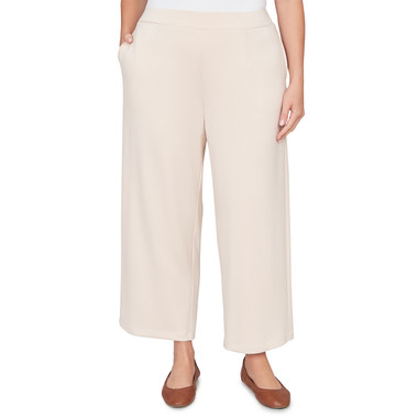Plus Women's Seville Wide Leg Ankle Pant