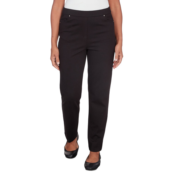 Petite Women's Comfort Ponte Average Length Pant