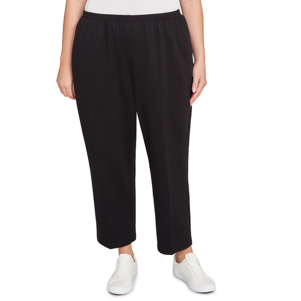 Plus Women's Classic French Terry Short Length Pant