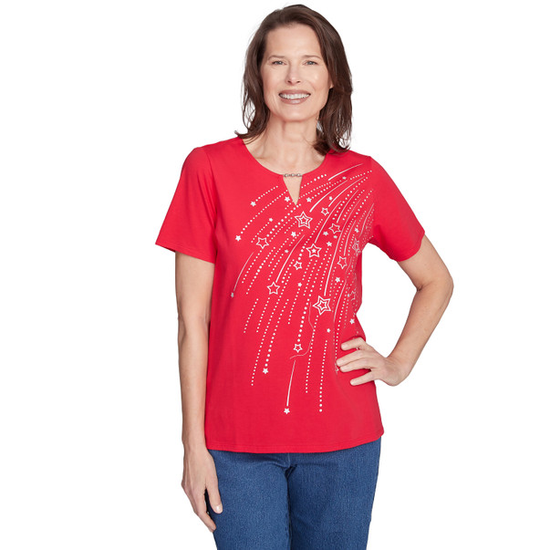 Women's Dazzling Shooting Stars Tee