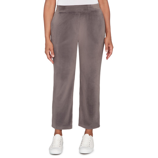 Petite Women's Luxe Double Knit Short Length Pant