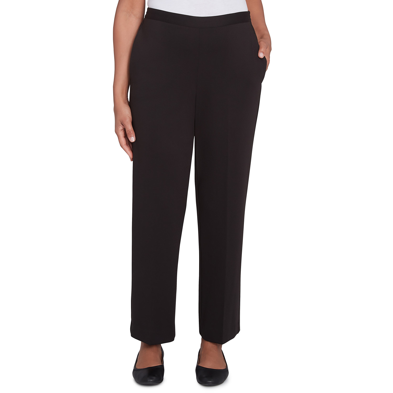 Women's Pull On Ponte Short Length Pant
